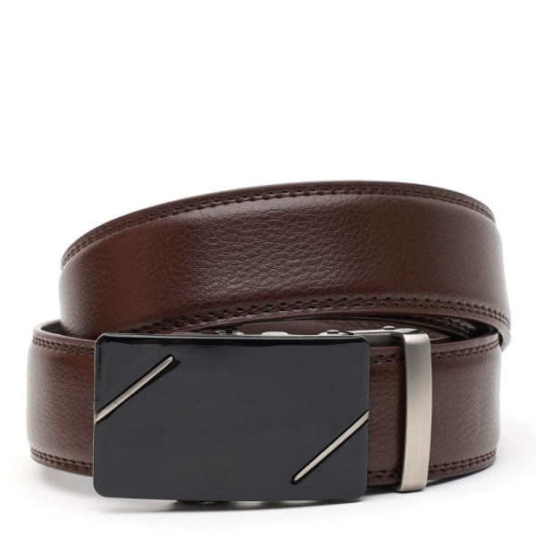 Ремень мужской кожаный JZ SB-JZV1GKX46-brown