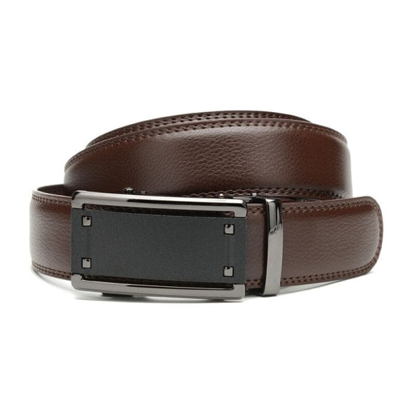 Ремень мужской кожаный JZ SB-JZCV1788-5 -brown