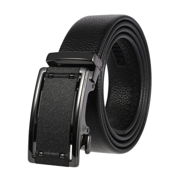 Ремень мужской кожаный JZ SB-JZCV1788-5 -black