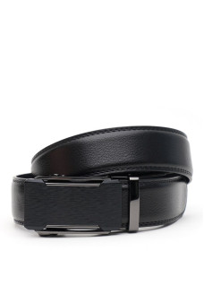 Ремень мужской кожаный JZ SB-JZV1GKX24-black