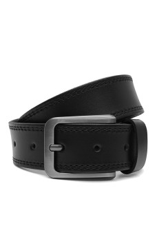 Ремень мужской кожаный JZ SB-JZV1FX29-black