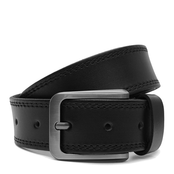 Ремень мужской кожаный JZ SB-JZV1FX29-black