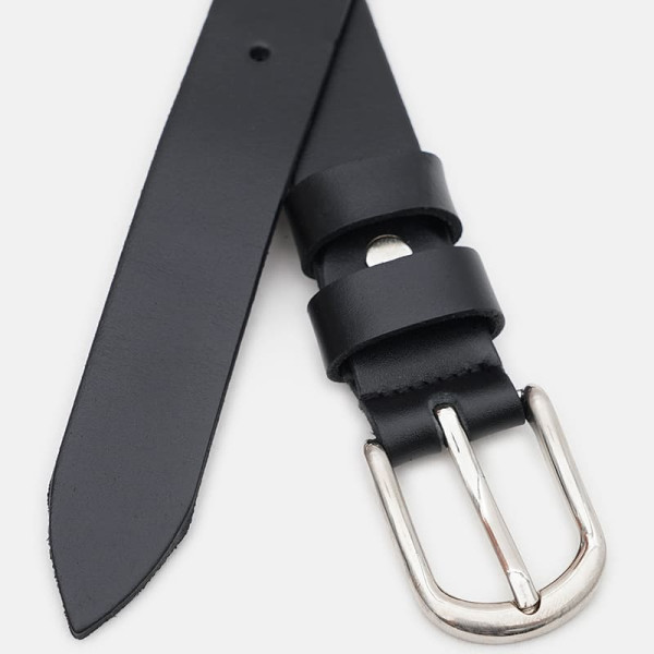 Ремень женский кожаный JZ SB-JZ100v1genw75-black