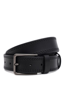 Ремень мужской кожаный JZ SB-JZ150v1fx74-black