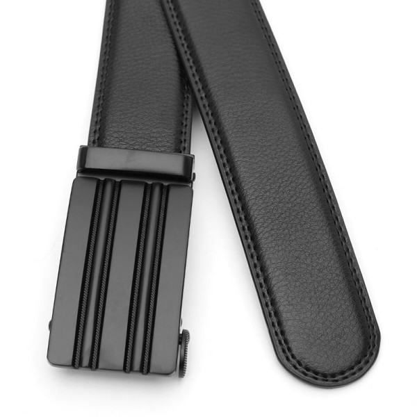 Ремень мужской кожаный JZ SB-JZV1GKX01-black