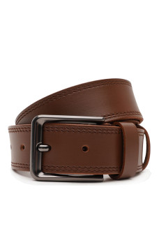 Ремень мужской кожаный JZ SB-JZV1115FX55-brown