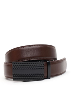 Ремень мужской кожаный JZ SB-JZV1GKX08-brown