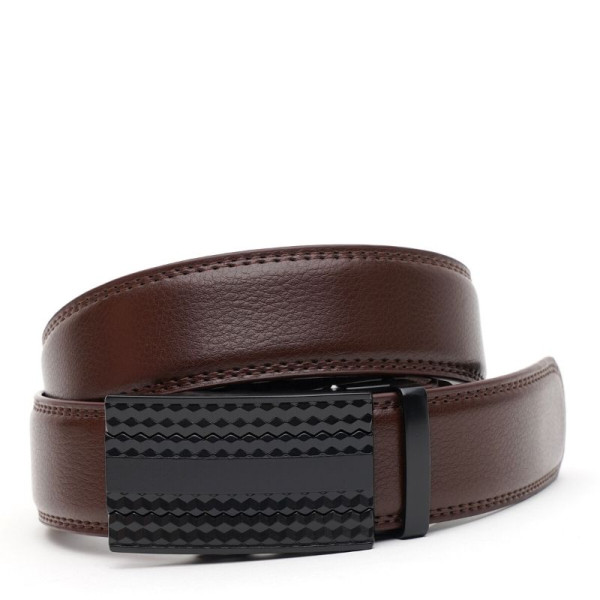 Ремень мужской кожаный JZ SB-JZV1GKX08-brown