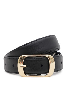 Ремень женский кожаный JZ SB-JZCV1ZK158-goldblack