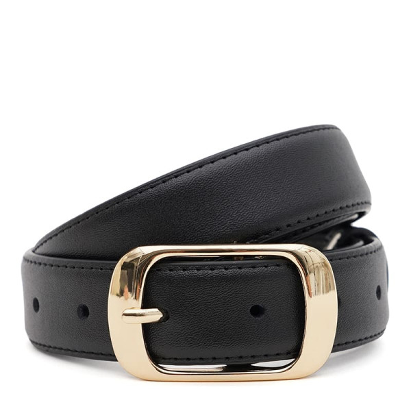 Ремень женский кожаный JZ SB-JZCV1ZK158-goldblack
