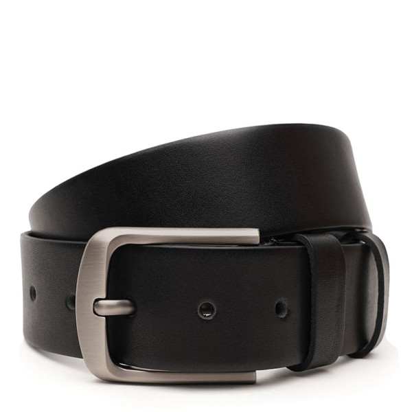 Ремень мужской кожаный JZ SB-JZV1125DPL06-black