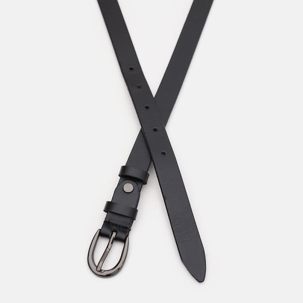 Ремень женский кожаный JZ SB-JZ100v1genw38-black