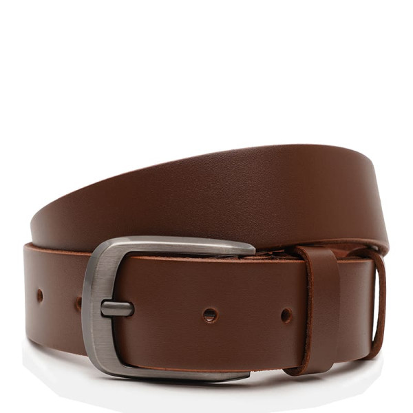 Ремень мужской кожаный JZ SB-JZV1125FX07-brown