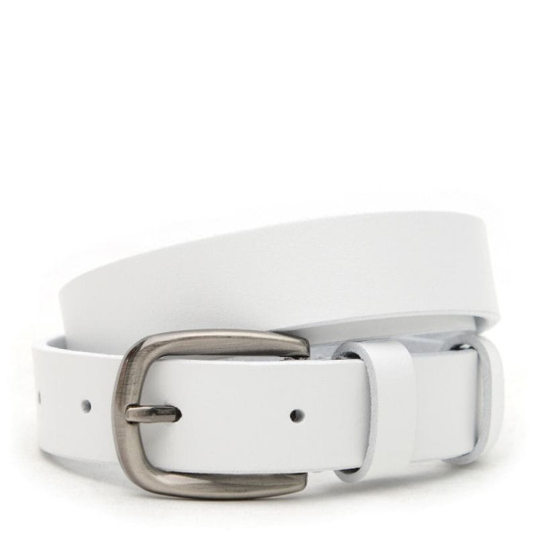 Ремень женский кожаный JZ SB-JZv10110GX31-white