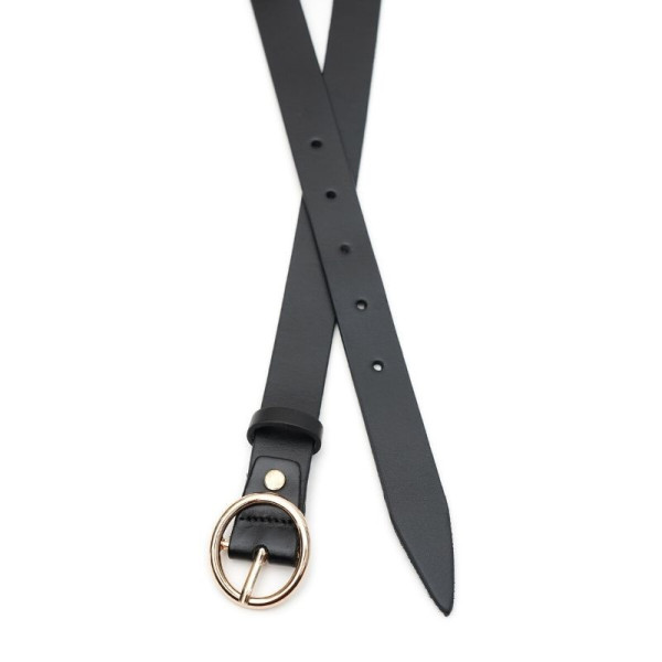 Ремень женский кожаный JZ SB-JZV1DW02-black
