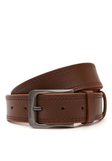 Ремень мужской кожаный JZ SB-JZV1115FX41-brown