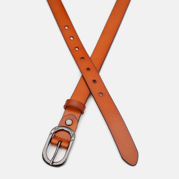 Ремень женский кожаный JZ SB-JZCV1ZK-052g-brown