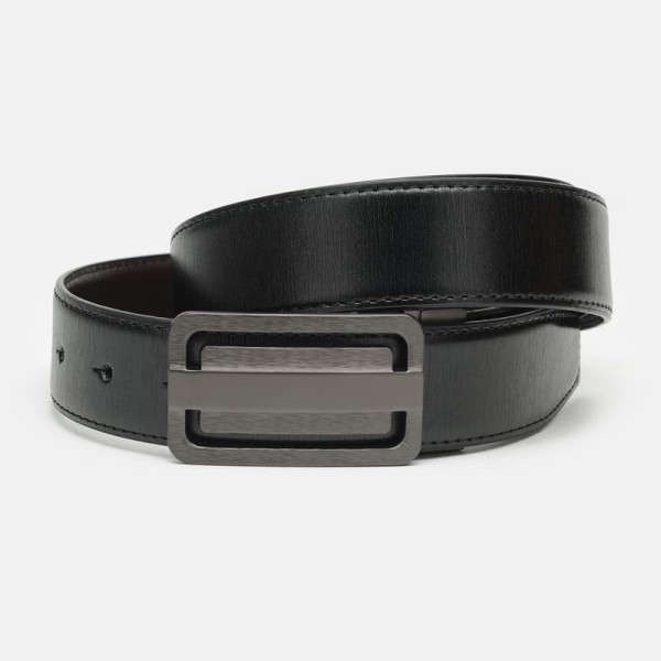Ремень мужской кожаный JZ SB-JZCV1450-2-black