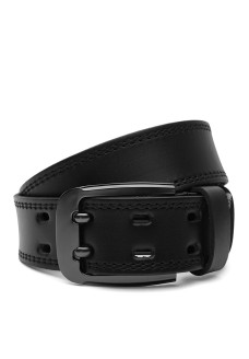Ремень мужской кожаный JZ SB-JZV1FX27-black