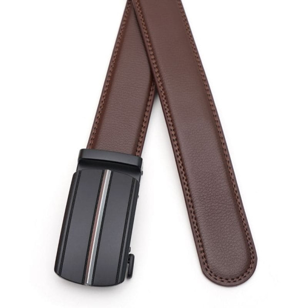 Ремень мужской кожаный JZ SB-JZV1GKX39-brown