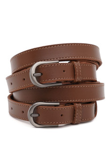 Ремень женский кожаный JZ SB-JZ110gen1new2light-brown