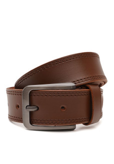 Ремень мужской кожаный JZ SB-JZV1FX30-brown