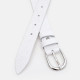 Ремень женский кожаный JZ SB-JZ110v1genw91-white