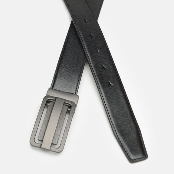 Ремень мужской кожаный JZ SB-JZCV1450-2-black