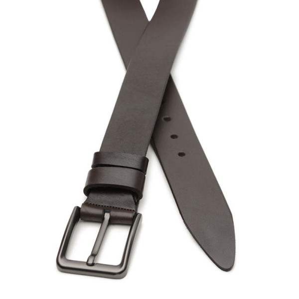 Ремень мужской кожаный JZ SB-JZV1115GX10-brown