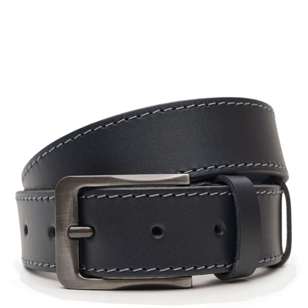 Ремень мужской кожаный JZ SB-JZV1115FX39-navy