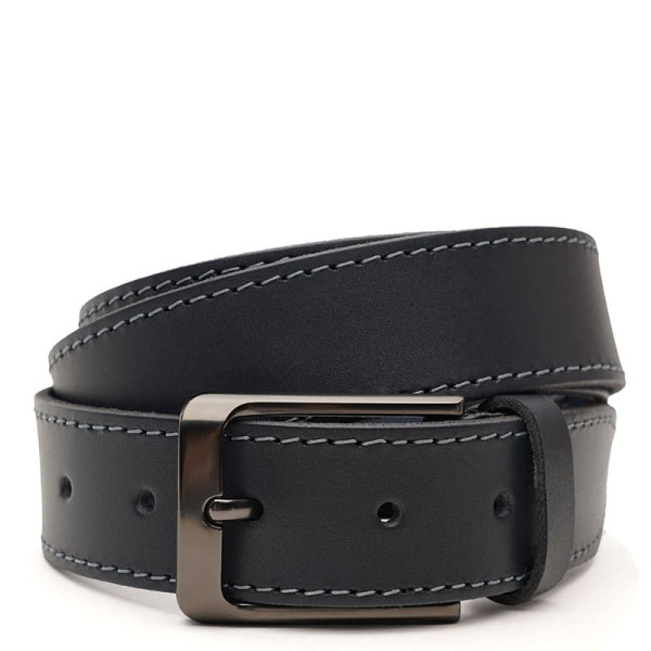 Ремень мужской кожаный JZ SB-JZV1115FX45-navy