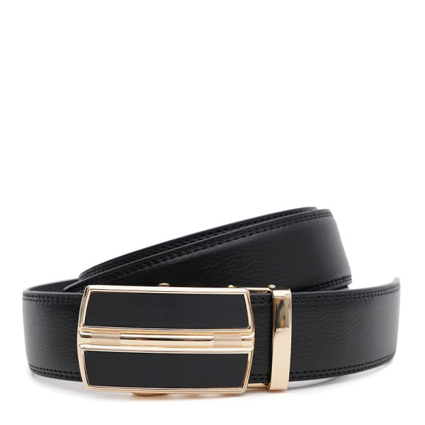 Ремень мужской кожаный JZ SB-JZV1GKX04g-black