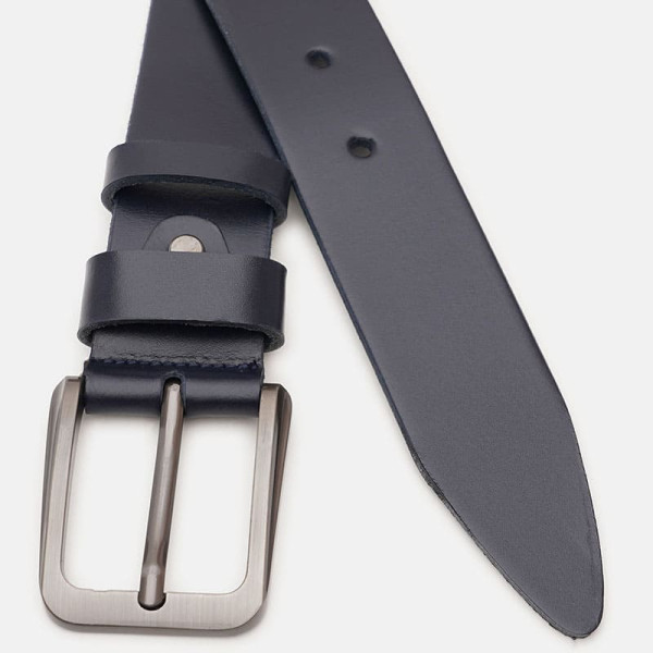 Ремень мужской кожаный JZ SB-JZV1125FX17-navy