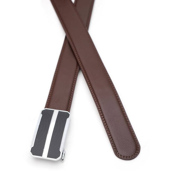 Ремень мужской кожаный JZ SB-JZV1GKX21-brown