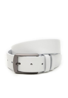 Ремень мужской кожаный JZ SB-JZV1115GX37-white