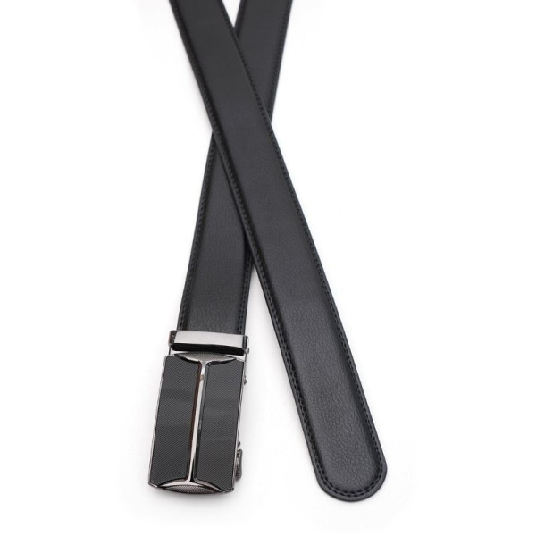 Ремень мужской кожаный JZ SB-JZV1GKX17-black