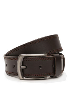 Ремень мужской кожаный JZ SB-JZV1115FX22-brown