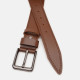 Ремень мужской кожаный JZ SB-JZV1115FX55-brown