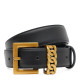 Ремень женский кожаный JZ SB-JZ1FP2206-2bl-black
