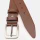 Ремень мужской кожаный JZ SB-JZV1125FX40-brown