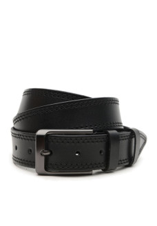 Ремень мужской кожаный JZ SB-JZV1125GX14-black