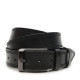 Ремень мужской кожаный JZ SB-JZV1115GX14-black