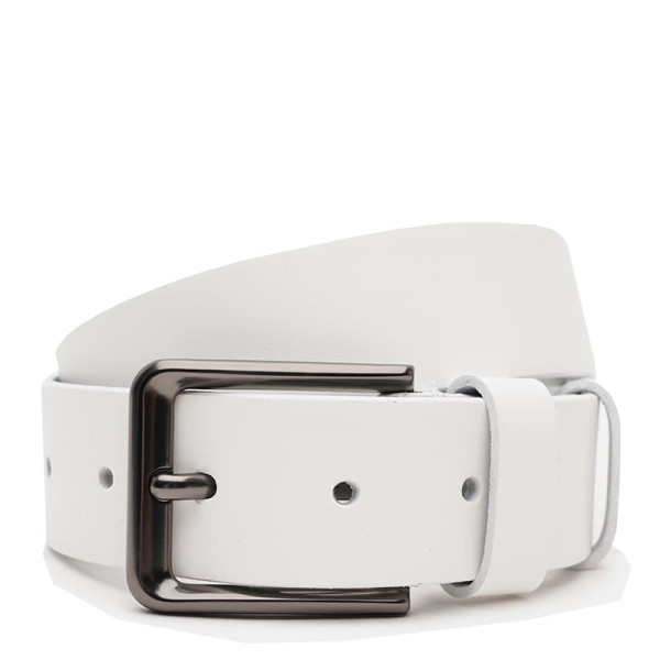 Ремень мужской кожаный JZ SB-JZV1125FX54-white