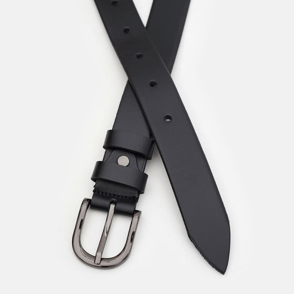 Ремень женский кожаный JZ SB-JZ100v1genw26-black