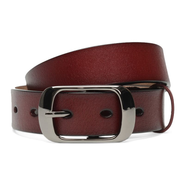 Ремень женский кожаный JZ SB-JZCV1ZK-008-brown