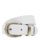 Ремень женский кожаный JZ SB-JZ100b1genw154-white