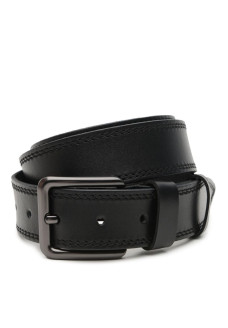 Ремень мужской кожаный JZ SB-JZV1125GX01-black