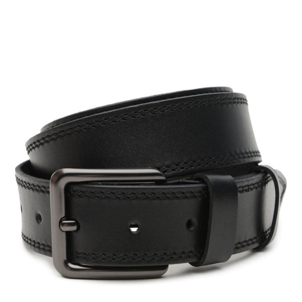 Ремень мужской кожаный JZ SB-JZV1115GX01-black