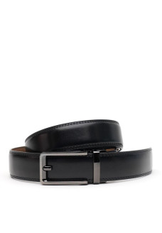Ремень мужской кожаный JZ SB-JZV1GKX11-black