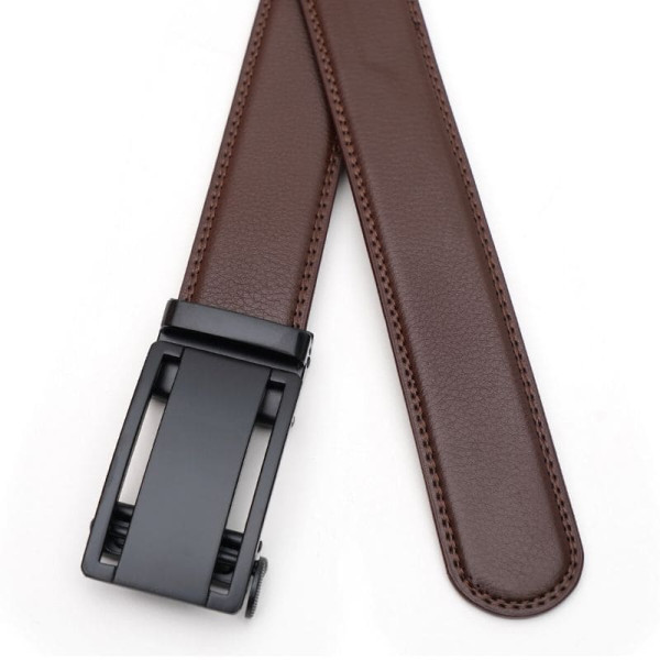 Ремень мужской кожаный JZ SB-JZV1GKX31-brown